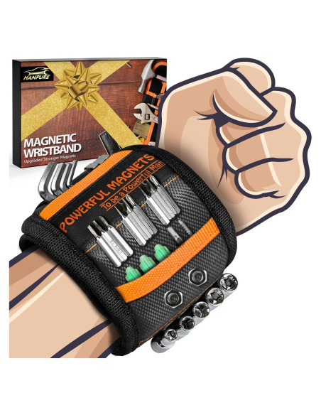 Pulsera Magnética de Herramientas HANPURE - Regalo Útil para Hombres