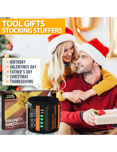Pulsera Magnética de Herramientas HANPURE - Regalo Útil para Hombres