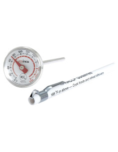 Termómetro de bolsillo Winco TMT-P1 0 a 104C con clip