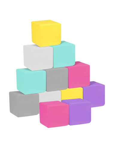 Bloques de Espuma Suaves MODEREVE - Set de 12 Piezas 13.97 cm
