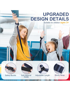 Correa de Muñeca Segura para Niños con Autismo JXM 79201 2