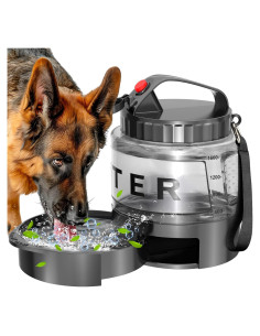 Botella de Agua para Perros SwSun 56oz Portátil a Prueba de Fugas