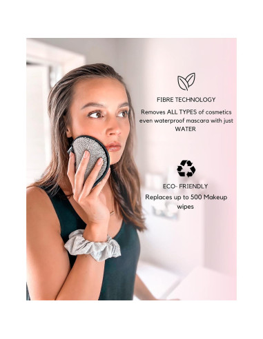 Almohadillas Reutilizables para Desmaquillar Ogato - 6 Piezas