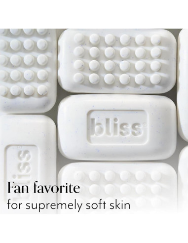 Barra de Jabón Exfoliante Bliss Menta 2-Pack - Hidratante y Suave