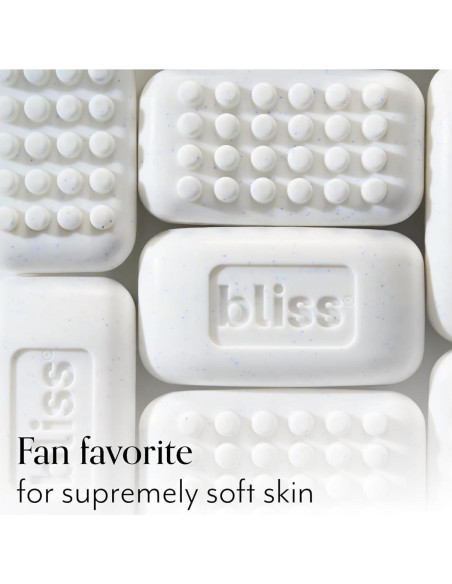 Barra de Jabón Exfoliante Bliss Menta 2-Pack - Hidratante y Suave