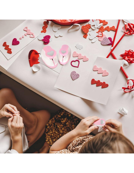 Perforadora Corazón Rosa LOVEINUSA Set de 3 Piezas 2.54cm 1.59cm 0.95cm Perforadora Corazón Rosa LOVEINUSA Set de 3 Piezas 2.54cm 1.59cm 0.95cm