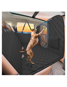 Extensor de Asiento Trasero para Perros ROUWINNE - 190kg - Negro