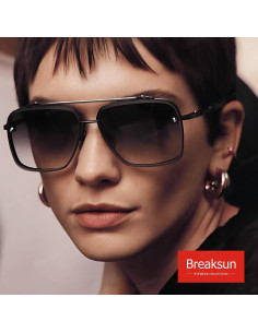 Gafas de Sol Cuadradas Breaksun con Lente UV400 Degradado 2