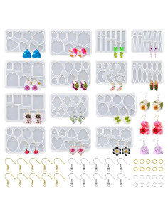 54 Moldes de Silicona para Resina Epóxica RESIN GO