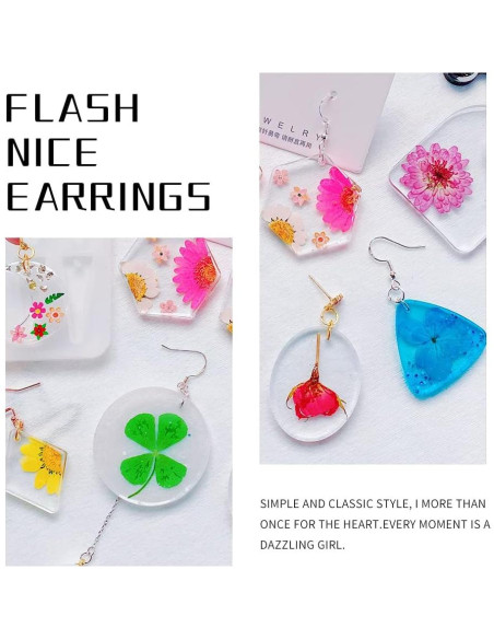 54 Moldes de Silicona para Resina Epóxica RESIN GO