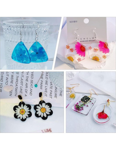 54 Moldes de Silicona para Resina Epóxica RESIN GO