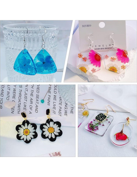 54 Moldes de Silicona para Resina Epóxica RESIN GO