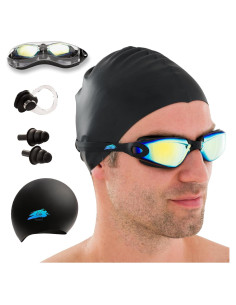 Set de Gafas de Natación Kala Fashion 5 en 1 Antivaho UV