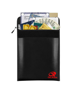 Bolsa de Documentos a Prueba de Fuego QLASH 38.1x27.9cm