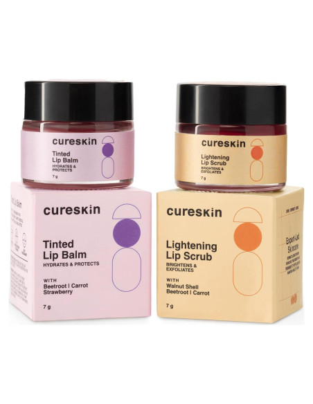 Combo Exfoliante Labial y Bálsamo Tinteado CS-DCF 13.88g