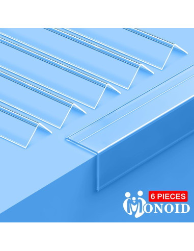 6 Protectores de Esquinas Autoadhesivos MONOID Transparentes