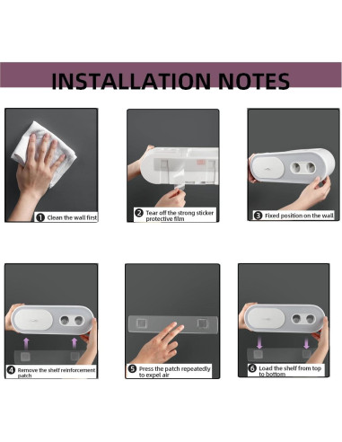 Dispensador Automático de Pasta de Dientes TMbsfatn Gris 2 Tazas