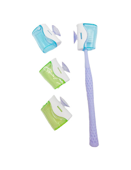 4 Cubiertas de Cabeza de Cepillo de Dientes LSETUTIYY Viaje