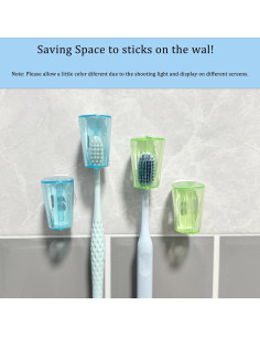 4 Cubiertas de Cabeza de Cepillo de Dientes LSETUTIYY Viaje 2