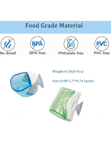 4 Cubiertas de Cabeza de Cepillo de Dientes LSETUTIYY Viaje