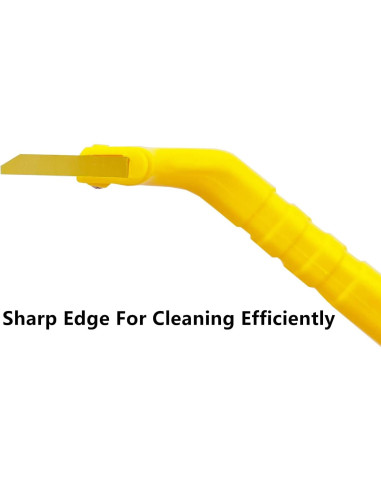 Limpiaparabrisas Mini Lunbengo 15.5 cm con Mango Antideslizante