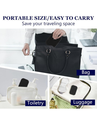 Estuche de Jabón de Silicona HighHerz Negro 11.9x8.4cm