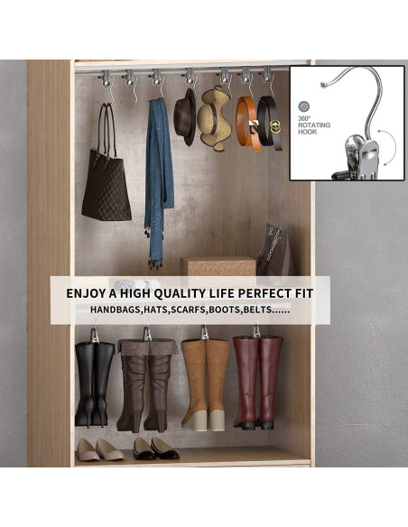 Ganchos de Lavandería JOINSI 20 Pcs Acero Inoxidable Antideslizante