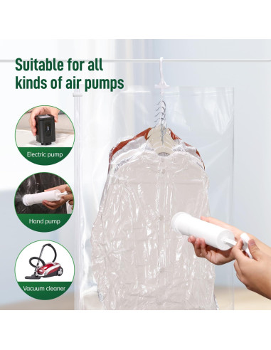 Bolsas de Almacenamiento al Vacío Colgantes Brodi - Combo 4