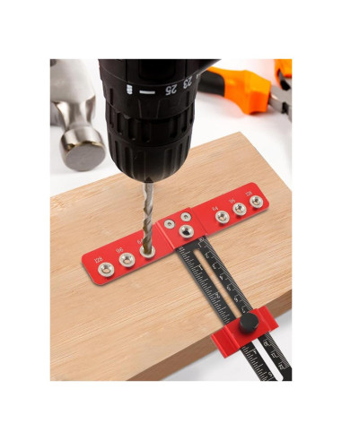 Plantilla de Perforación Ajustable Kakalote para Gabinetes