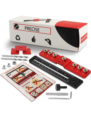 Plantilla de Perforación Ajustable Kakalote para Gabinetes