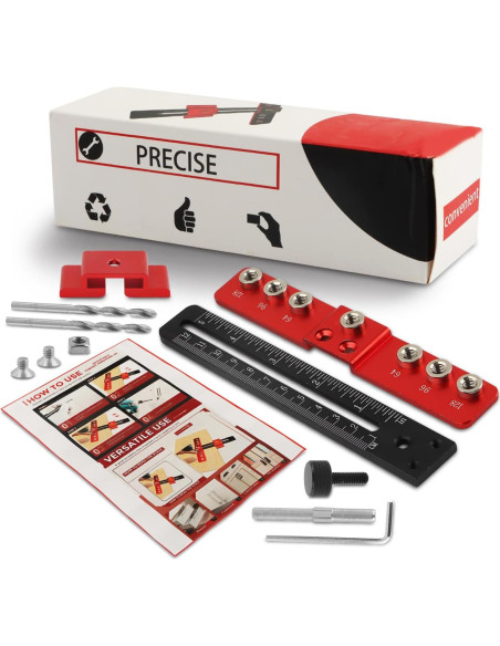 Plantilla de Perforación Ajustable Kakalote para Gabinetes