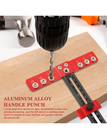 Plantilla de Perforación Ajustable Kakalote para Gabinetes