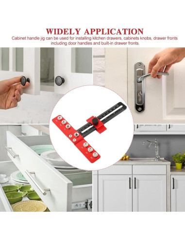 Plantilla de Perforación Ajustable Kakalote para Gabinetes