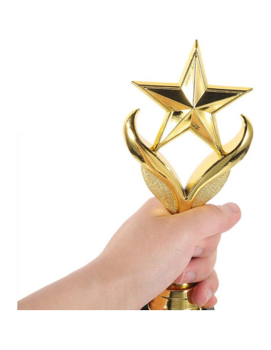 Trofeo Estrella Dorado Tofficu 28 cm para Competencias