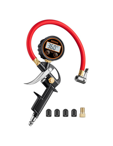 Medidor Digital de Presión de Neumáticos AstroAI T1 con Inflador