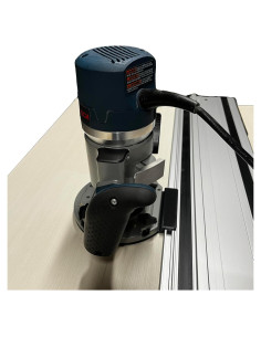 Adaptador de riel guía para router Bosch 1617 - Base de inmersión