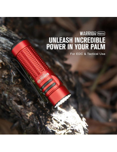 Linterna Táctica OLIGHT Warrior Nano 1200 Lúmenes Recargable 2