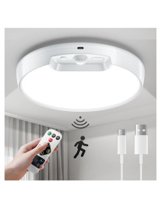 Luz de Techo Inalámbrica Homelist 8000mAh con Sensor Movimiento