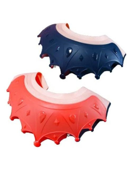 Gorro de Baño Ajustable ICHIcommerce para Bebé - Corona Azul/Rosa