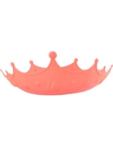 Gorro de Baño Ajustable ICHIcommerce para Bebé - Corona Azul/Rosa