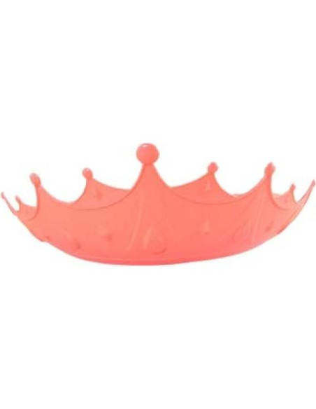 Gorro de Baño Ajustable ICHIcommerce para Bebé - Corona Azul/Rosa