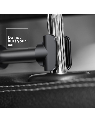 Soporte para Reposacabezas de Coche FYOUNG Ajustable Negro