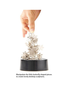 Escultura Magnética de Escritorio PowerTRC Copos de Nieve 2