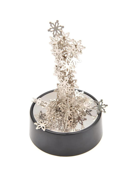 Escultura Magnética de Escritorio PowerTRC Copos de Nieve