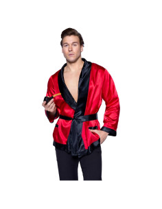 Conjunto de traje de fumar Leg Avenue para hombres - Rojo