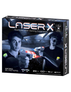 Set de Juego Laser X para 2 Jugadores - Alcance 30.48 m