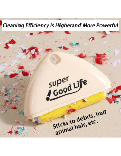 Rodillo de Pelusa Reutilizable Good Life 2Pcs - Lavable y Portátil 2