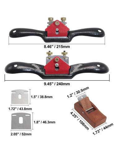 Afilador Ajustable Boeray con 4 Cuchillas y Plano Portátil
