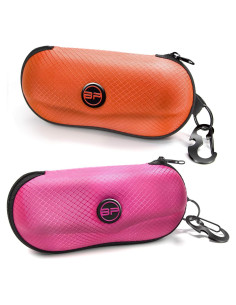 Estuche Semi Duro para Gafas BLUPOND Rosa/Naranja