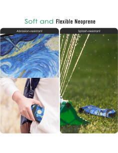 Funda de Gafas MoKo Neopreno Cremallera Espaciosa 2